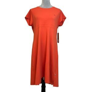 Fjällräven Women's XL Red Knee Length Casual Outdoor Dress Summer Vacation